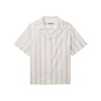sunnei chemise en coton à rayures - blanc
