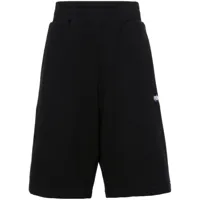 lardini pantalon de jogging en coton - noir