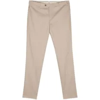 corneliani pantalon de costume taille basse - tons neutres
