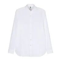 borrelli chemise à manches longues - blanc