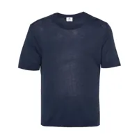 borrelli t-shirt en maille fine - bleu