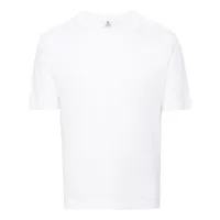 borrelli t-shirt en maille fine - blanc