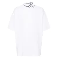 y/project t-shirt evergreen triple collar - blanc
