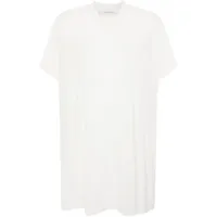 julius fine-knit cotton t-shirt - blanc