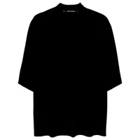 julius t-shirt en coton à manches raglan - noir