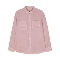 altea chemise en chambray de lin - rose