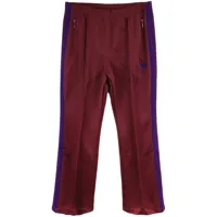 needles pantalon de jogging en velours - rouge