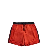 fay side-stripe swim shorts - rouge