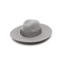 borsalino chapeau sophie en feutre - gris