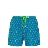 mc2 saint barth frog prince-print swim shorts - bleu