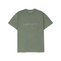 carhartt wip t-shirt duster à logo brodé - vert