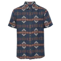 pendleton t-shirt en coton à broderies - bleu