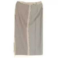fendi pre-owned jupe à design patchwork (1990-2000) - tons neutres