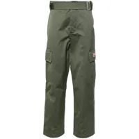 kenzo pantalon cargo army - vert