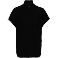julius chemise à manches courtes - noir