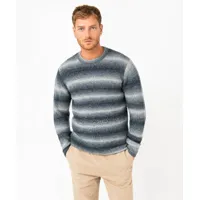 pull en maille effet tie and dye homme