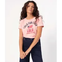 tee-shirt femme avec inscription - lulucastagnette