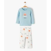 pyjama bébé en jersey de coton à motifs fantaisie