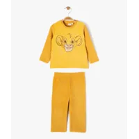 pyjama 2 pièces avec motif le roi lion bébé garçon - disney