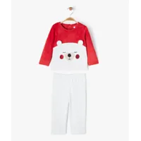 pyjama 2 pièces avec motif ours bébé garçon