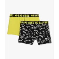 boxers assortis motif streetwear (lot de 2) garçon