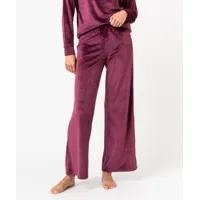 pantalon de pyjama en velours côtelé femme