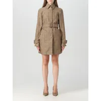 trench coat versace woman colour brown