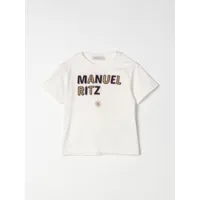 t-shirt manuel ritz kids colour white