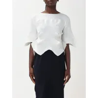 top issey miyake woman colour white