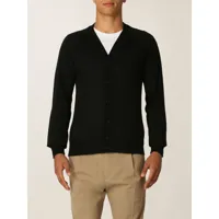 paolo pecora cardigan in stretch wool