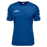 hummel core polyester short sleeve t-shirt bleu m homme