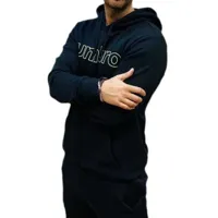 umbro linear logo graphic hoodie noir xs homme