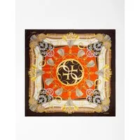 foulard imprime baroque logo 4g