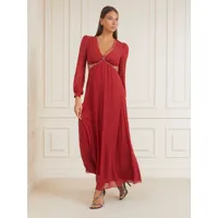 robe longue motif all-over marciano