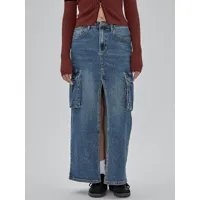 jupe longue en jean