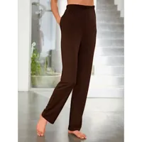 pantalon d'intérieur confortable taille élastique - feel good - marron