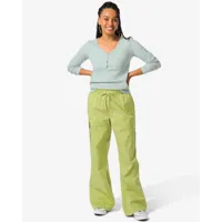 hema pantalon cargo femme kyra vert clair (vert clair)