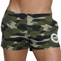 es collection short fitness camouflage