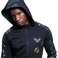 es collection veste sport padded army noire
