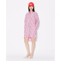 kenzo robe chemise 'kenzo by verdy' femme rose - taille 34
