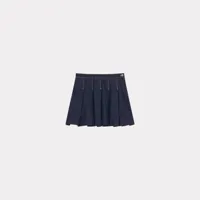 kenzo jupe courte femme rinse blue denim - taille 29