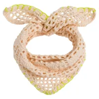 foulard triangle crochet