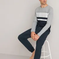 pyjama color block en coton bio