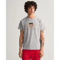 t-shirt col rond archive shield