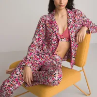 pyjama imprimé fleurs