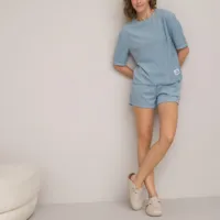 pyjashort en maille éponge