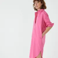 robe-chemise manches longues