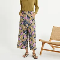 pantalon large imprimé floral