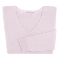 pull femme 100% cachemire oversize rose - taille m