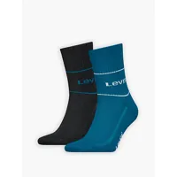 levi's® chaussettes de sport basses logo lot de 2 multicolore / ocean depths